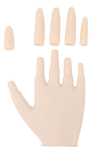 Práctica Manual De Uñas Para Uñas Acrílicas, Goma Blanda .