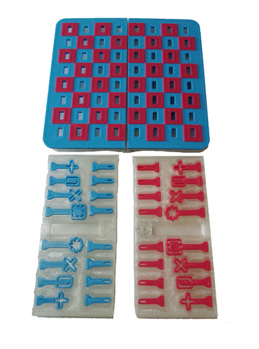 Juego De 32 Piezas De Ajedrez Con Tablero Plegable
