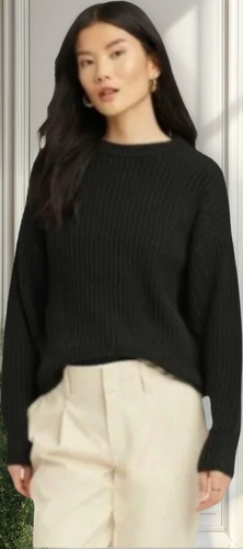Sueter Hombro Caido Corte Suelto Mujer Talla M - L / 34-36