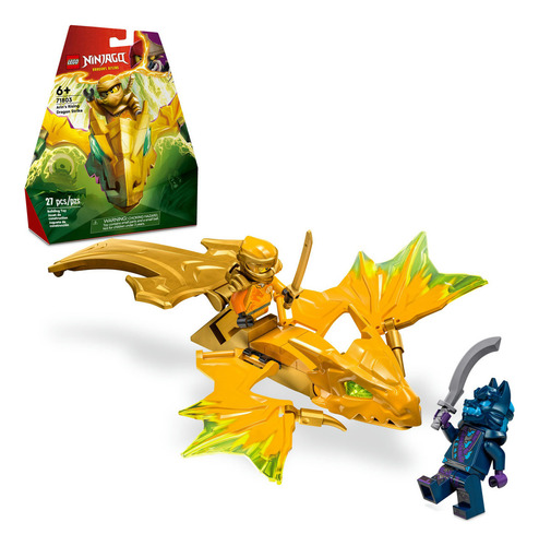 LEGO® NINJAGO® Ataque Rising Dragon de Arin juguete de construcción con una figura de acción ninja y una minifigura de Arin, para niños y niñas de 6 años en adelante 71803