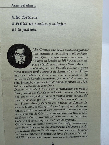 Casa Tomada - Julio Cortázar - Relato Corto - Aguilar - 1994 (Usado)