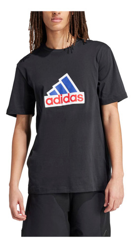 Remera Hombre adidas Fi Bos T Oly Negro Jj deportes