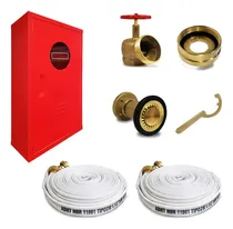 Comprar Kit Hidrante 90x60x17cm Completo Latão 2 Mangueiras De 30m