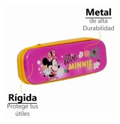Imagen 5 de 5 de Set De Lapiceras Ruz Minnie Mouse Original 2 Pzs
