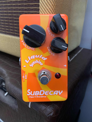 Pedal Overdrive Subdecay Liquid Sunshine Cass A