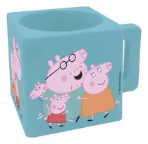 Comprar Taza Cuadrada 290 Ml Para Microondas 9x8,5 Peppa Pig