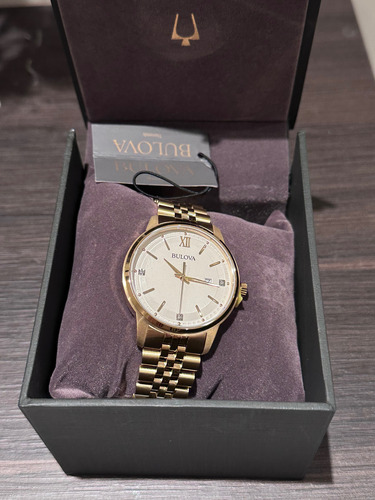 Reloj Bulova 97d125 - Hombre - Dorado Dorado Dorado (Usado)
