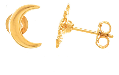 Collar Y Aretes Luna Y Estrella Set De Joyería Premium
