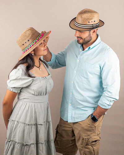 Axcento Sombrero De Palma Estilo Panamá Para Hombre M/l