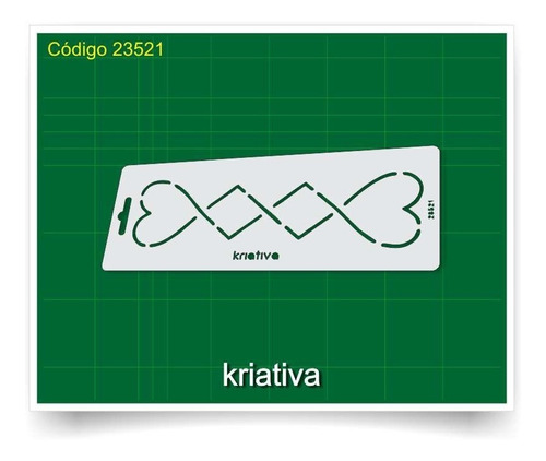 Imagem 3 de 4 de Gabarito Para Quilting - Coração - 23521