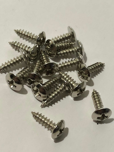 Tornillo Cabeza Truss Phillips M3 10 Mm 304 15 Piezas Inox