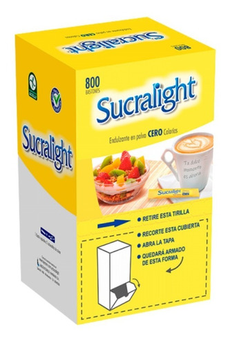 Sucralight X 800 Sobres - Farmacias París