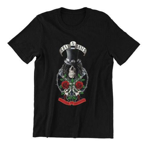 Polera Unisex Guns N' Roses Rock Musica Slash Algodon 