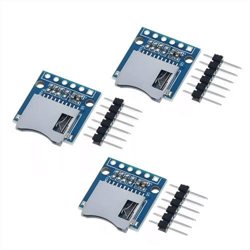 Pack 3 Mini Módulo Lector Tarjeta Micro Sd Card Tf, Arduino