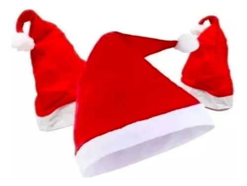 38 Gorros Navideños Santa Claus Navidad Posada Rojo Y Verde