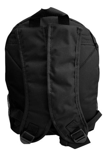 Mochila Retrô Gamer Games Compartim Notebook Garrafa Água M2 Cor Preto