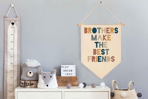 Los Hermanos Hacen Los Mejores Amigos De Amigos Colgantes Co