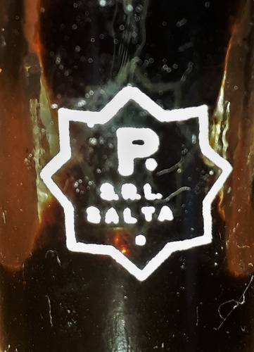 Botellita Infra Miniatura Gaseosa Pastore Salta 1970 (Usado)