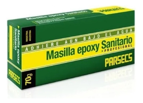 Masilla Epoxy Parsecs Sanitario X 70 Gr Color Beige