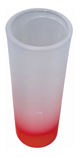 Shot Tequilero Satinado Rojo Sublimar Sublimacion 12 Pz Rojo