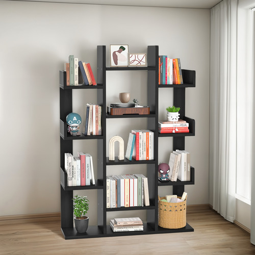 Aheaplus Librería Estantería En Forma De Árbol Con 13