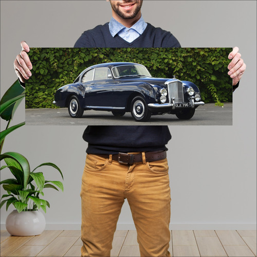 Cuadro 30x80cm Auto 1952 Bentley R Type Continen 14