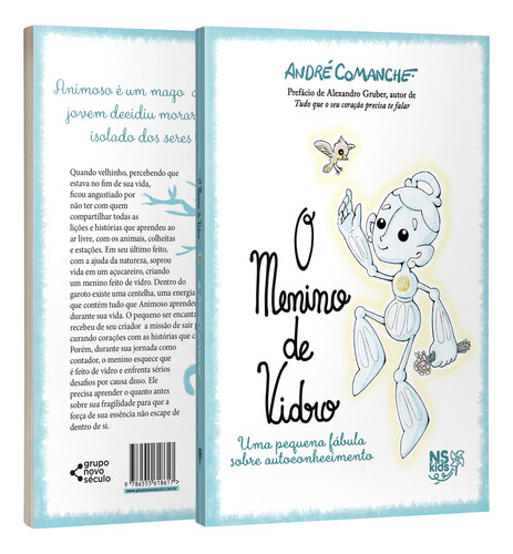 O Menino De Vidro - Uma Pequena Fabula Sobre Autoconhecimento, De Andre Comanche. Editorial Ns Kids, Capa Mole, Edição 1 Em Português, 2024