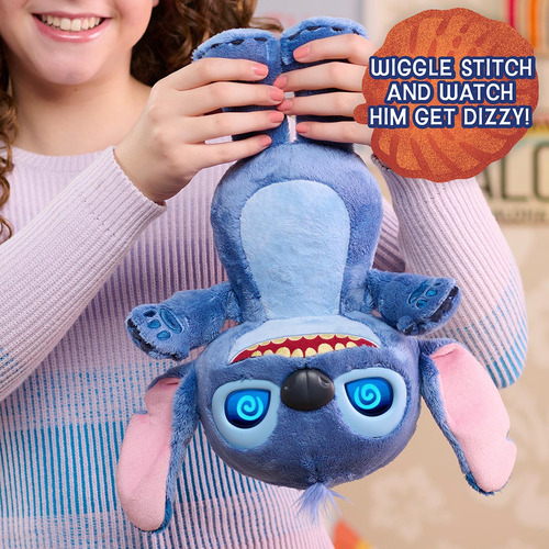 Pelúcia Stitch Interativa Com Os Olhos Emotivos 4578 - Sunny