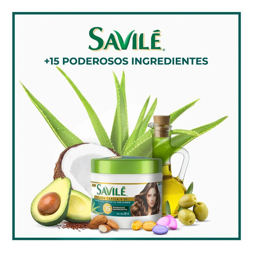 Tratamiento Capilar Savile Fusión Sábila +15 360ml