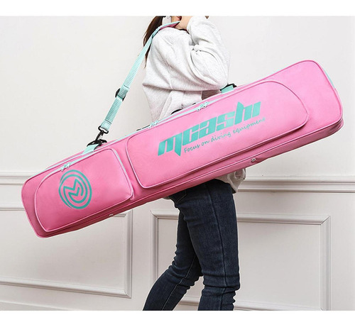 Long Fins Bag Tote Almacenamiento De Equipos De Rosa