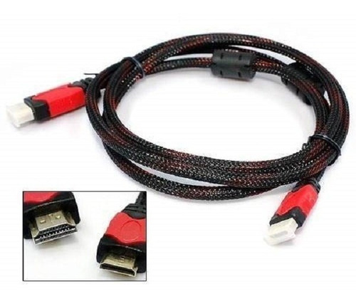 Cable Hdmi 3 Metros Full Hd 1.4 Dato Audio Vídeo 3d Mallado