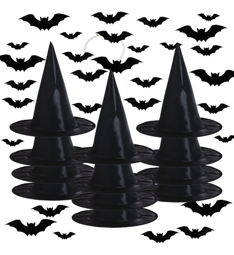 Sombreros De Bruja De Halloween Para Decoracion De Halloween