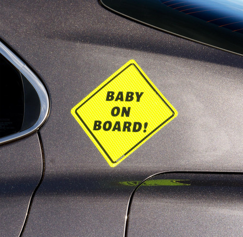 Signos De Bebé A Bordo De Automóviles Señal De Imán Para 2