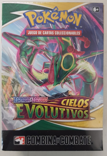 Imagen 1 de 2 de Pokemon Tcg Combina Y Combate Cielos Evolutivos Nueva !!!