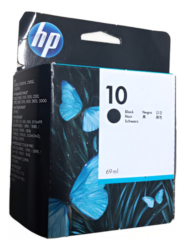 Cartucho de tinta com fatura HP 10 original C4844a