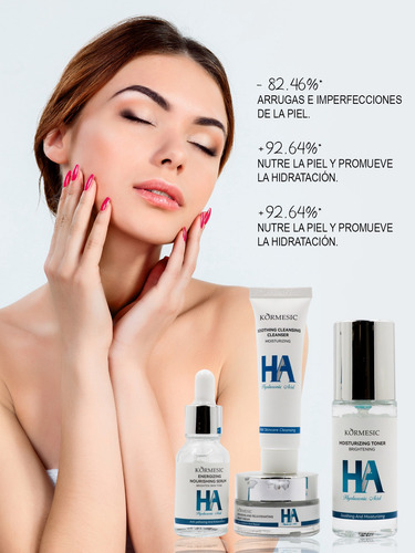 2kit De Cuidado Facial Con Ácido Hialurónico Care Travel Set