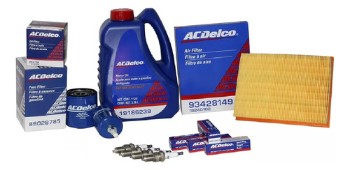 Kit Afinacion Aceite 20w50 Sl Multigrado Chevy Pop 2000
