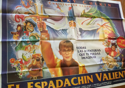 El Espadachin Valiente (doble) Macaulay Culkin  Poster
