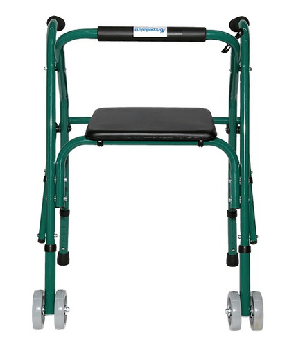 Andadera Rollator Sencilla Con Ruedas Plegable