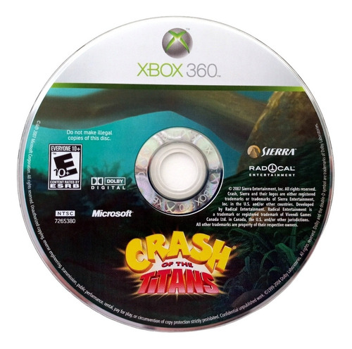 Crash Of The Titans Xbox 360 En Español (Reacondicionado)