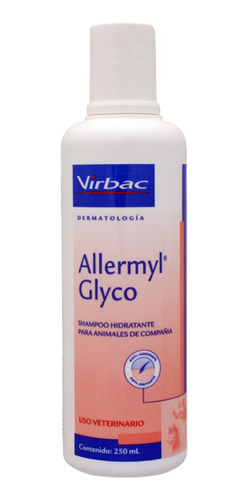 Shampoo Virbac Allermyl Glyco Dermatológico 250ml