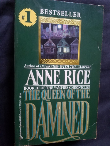 Queen Of The Dammed Vampire Chronicles 3 Anne Rice En Ingles