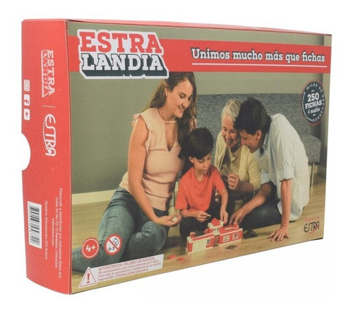 Estralandia 250 Fichas Marca Estra Original Armotodo