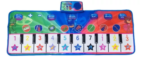 Tapete Musical Piano PJ Masks – Candide – Papelaria Pigmeu