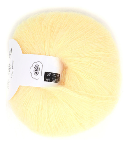 Popular Suave Mohair Pashm Punto Angora Hilo De Lana Largo C