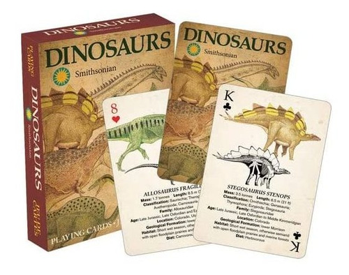 Naipes Del Dinosaurio Del Acuario Smithsonian.