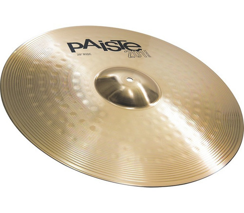 Paiste 201 R-20 Ride 20 Bronze Platillo Para Batería Bronce.