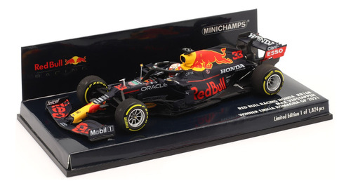 Red Bull Rb16b # 33 M. Verstappen Campeon 2021 E.romana 1/43