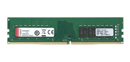 Memoria Ram Ddr4 16gb 2666mhz Kingston Kvr26n19d8/16