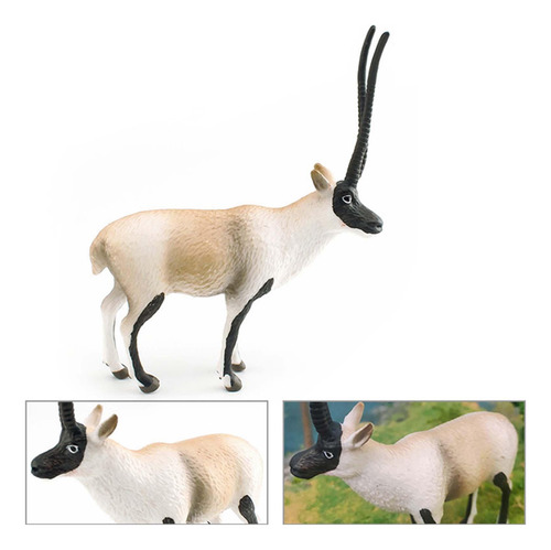 5 Figuras De Animales Coleccionables, Antílope Tibetano